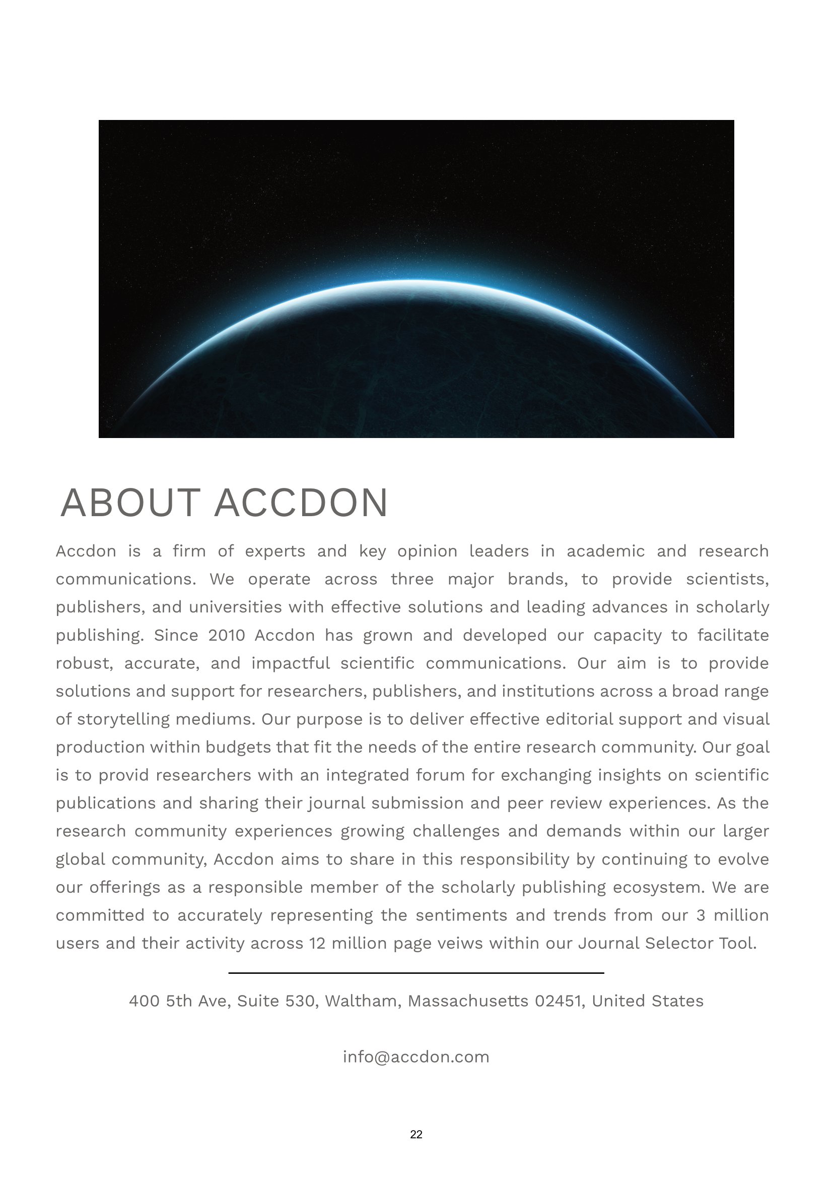 Accdon offers editorial solutions, visual content development and cutting-edge production, and brand exposure and development for international markets.
